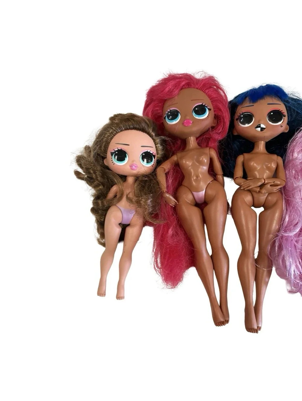 LOT OF LOL SURPRISE OMG MGA ENTERTAINMENT BIG SISTER TEEN DOLLS
